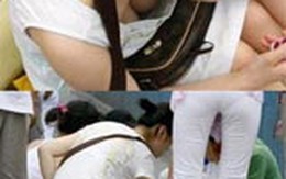 Một giây bất cẩn, các cô gái thành nạn nhân của "Paparazzi bẩn"